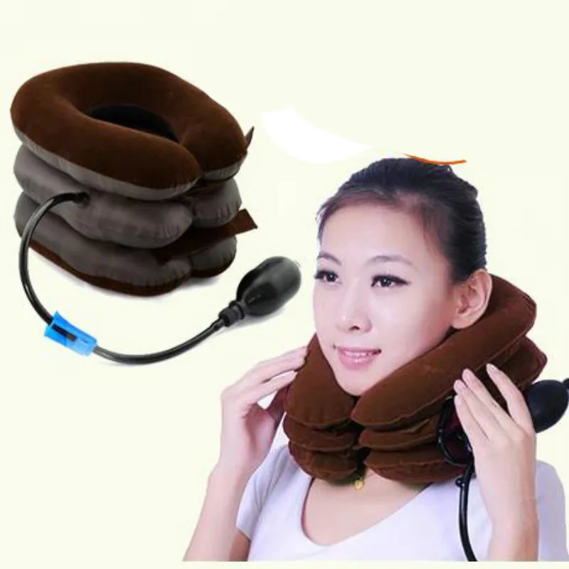 Inflatable Neck Cervical Vertebra Traction Soft Brace Support Device for Headache Head Back Shoulder tool kit
Inflatable Neck Cervical Vertebra Traction Soft Brace Support Device for Headache Head Back Shoulder tool kit