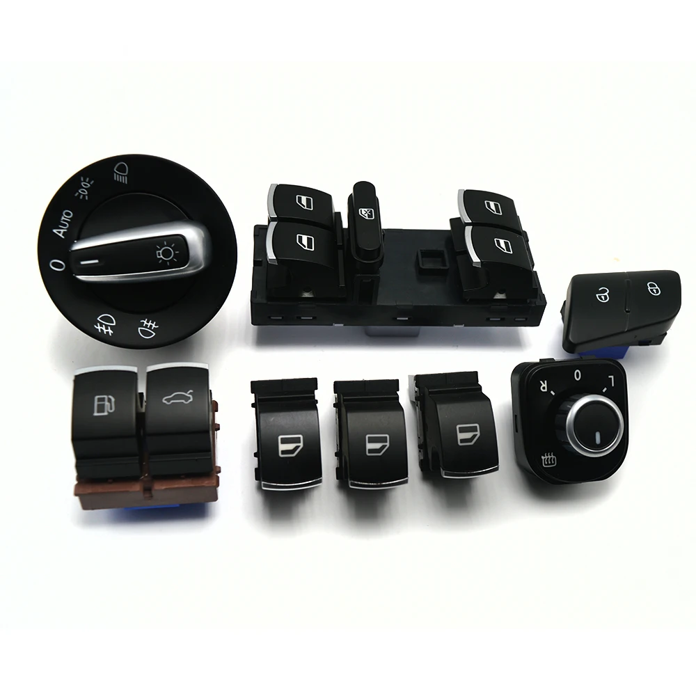 8PCS/SET Window Headlight Mirror Tailgate & Fuel Door Control Switch Button For VW Passat B6 3C0962125B 5ND959565B 5ND941431B
8PCS/SET Window Headlight Mirror Tailgate & Fuel Door Control Switch Button For VW Passat B6 3C0962125B 5ND959565B 5ND941431B