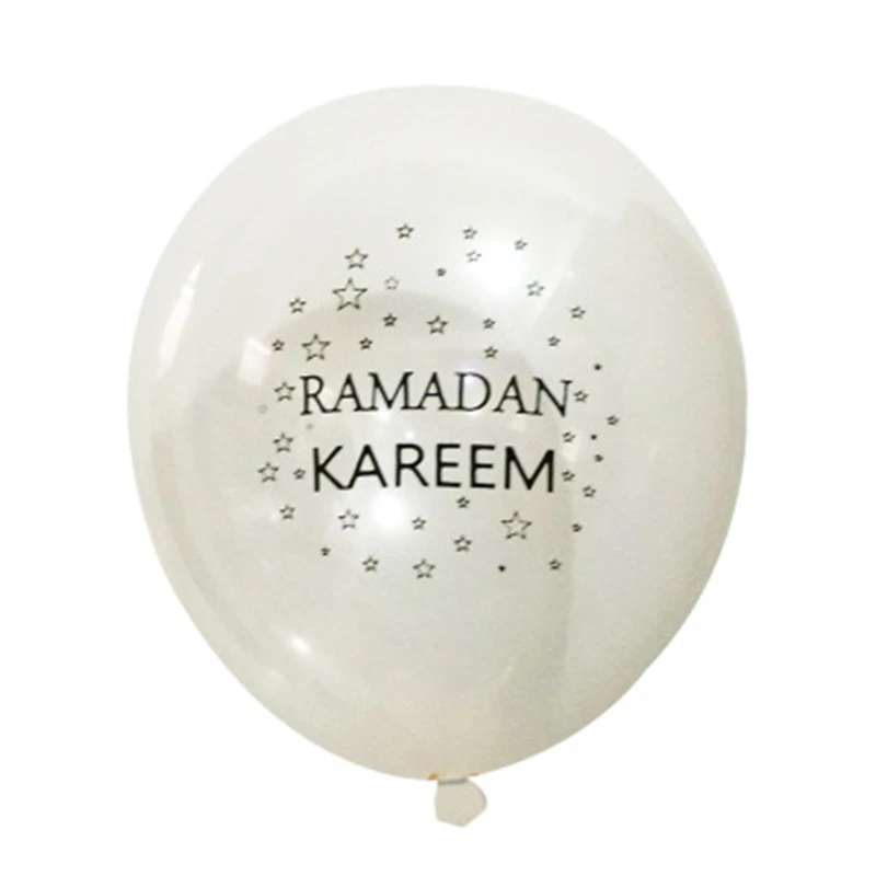 5PCS 12 inch Eid Mubarak Foil Balloons Hajj Decorations Helium balloon Ramadan Kareem Al-Fitr Supplies | Дом и сад