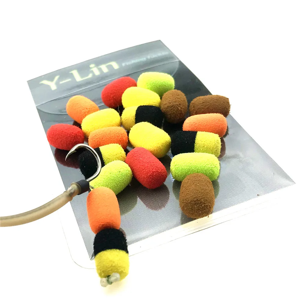 10pcs/pack Carp Fishing Bait Foam Boilie Pop Ups Hook Fish Baits Mix Color Cylinder 8mm Zig Rig Foam Terminal Tackle
10pcs/pack Carp Fishing Bait Foam Boilie Pop Ups Hook Fish Baits Mix Color Cylinder 8mm Zig Rig Foam Terminal Tackle