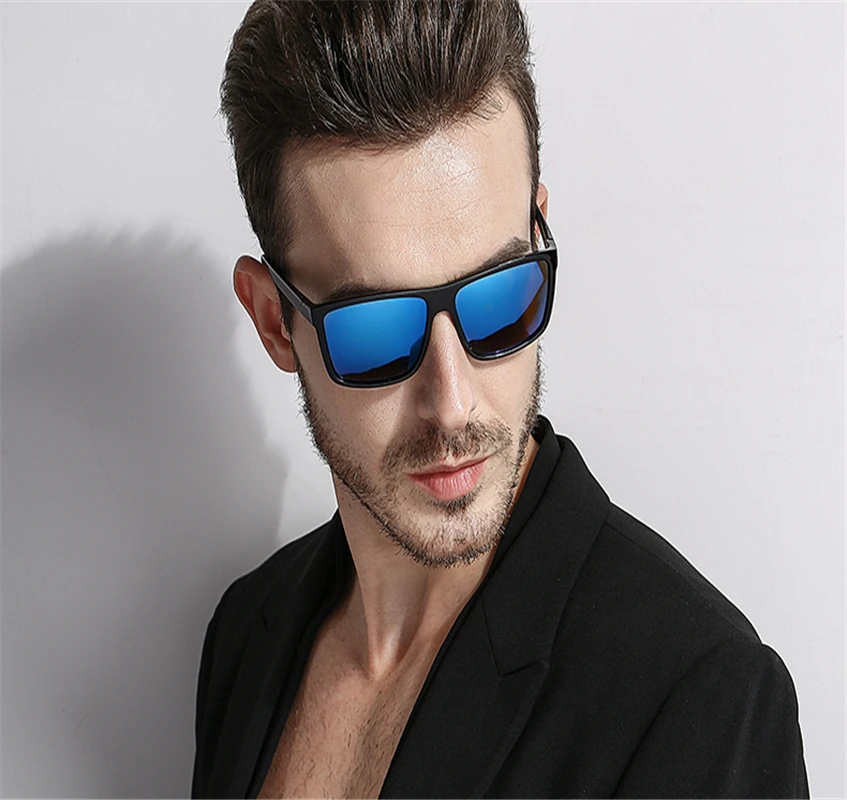 Фото Винтажные Ретро солнцезащитные очки для мужчин Поляризованные - купить