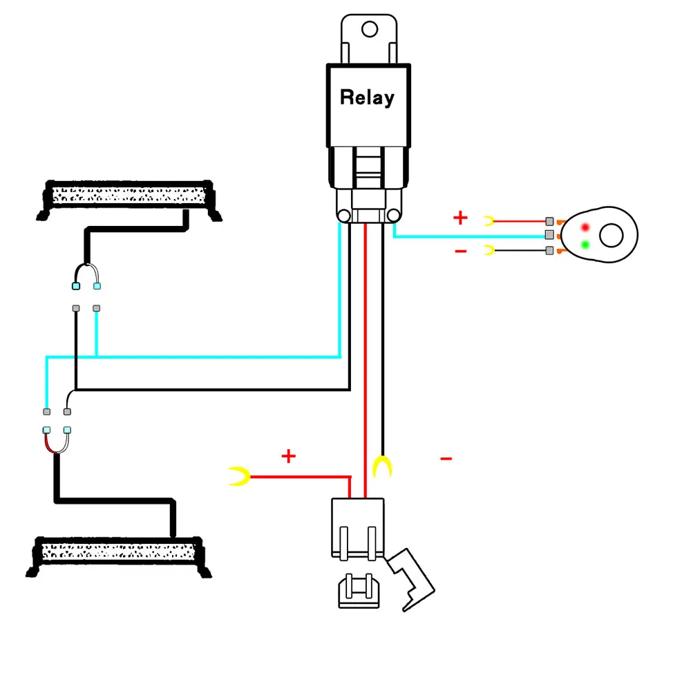 Connecting 2 LED 180W Wiring Harness Kit Professional with 40A 16V Switch Relay Fog Light Cable Line Car Headlight Wiring
Connecting 2 LED 180W Wiring Harness Kit Professional with 40A 16V Switch Relay Fog Light Cable Line Car Headlight Wiring
