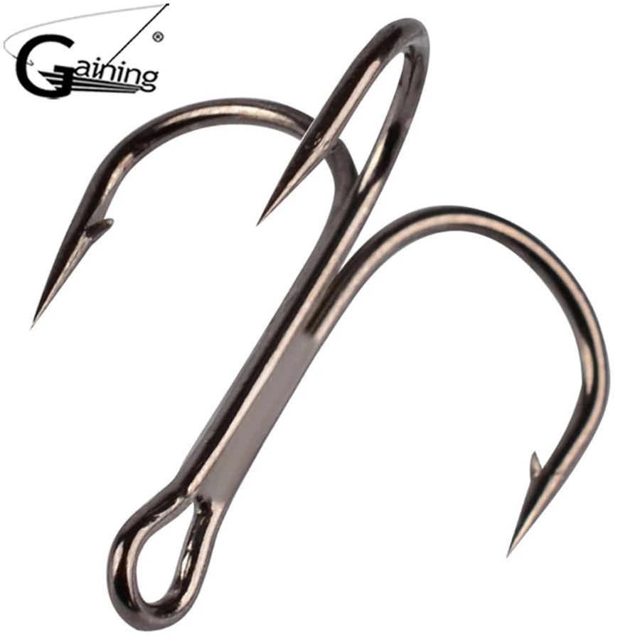 20Pcs/lot Black Fishing Treble Hook 7cm 10cm High Carbon Steel Treble Overturned Hooks Fishing Tackle Round Bend Treble For Bass
20Pcs/lot Black Fishing Treble Hook 7cm 10cm High Carbon Steel Treble Overturned Hooks Fishing Tackle Round Bend Treble For Bass
