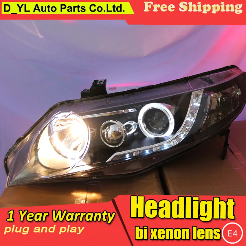 DY_L Car Styling Head lamp for Honda Civic 2006-2011 LED Headlight DRL H7/D2H HID Xenon bi xenon lens
DY_L Car Styling Head lamp for Honda Civic 2006-2011 LED Headlight DRL H7/D2H HID Xenon bi xenon lens