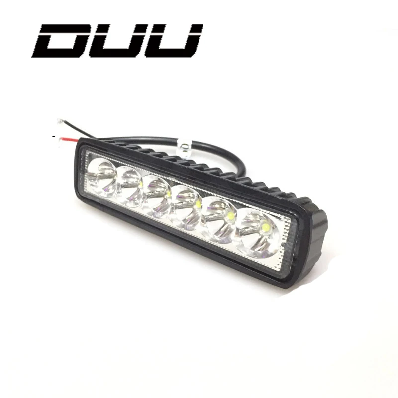 DUU 1X 18W 12V LED Car Work Light Bar Spotlight Flood Lamp Driving Fog Offroad for Ford Toyota SUV 4WD led beams Bulbs 1800LM
DUU 1X 18W 12V LED Car Work Light Bar Spotlight Flood Lamp Driving Fog Offroad for Ford Toyota SUV 4WD led beams Bulbs 1800LM