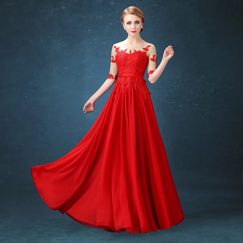2017 new Bridesmaid Dresses plus size stock cheap sexy romantic sister simple elegant fashion lace red long chiffon half sleeve
2017 new Bridesmaid Dresses plus size stock cheap sexy romantic sister simple elegant fashion lace red long chiffon half sleeve