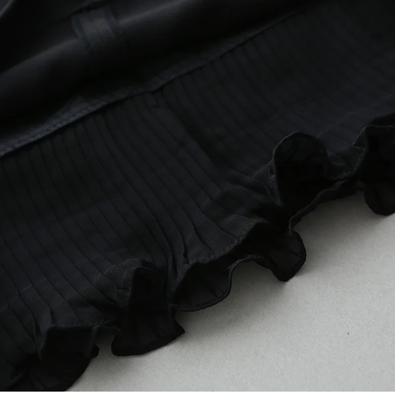 2019 spring summer Ruffles hem black skirt OL elegant women's plus size Formal slim hip step skirt S-4XL
2019 spring summer Ruffles hem black skirt OL elegant women's plus size Formal slim hip step skirt S-4XL