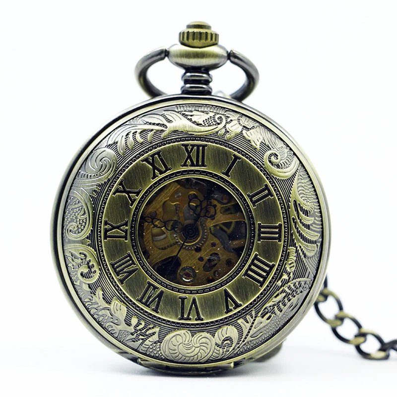 2017 Vintage Bronze Roman Number Mechanical Pocket Watch Double open Hollow Man Women Gift Table Fashion Watches
2017 Vintage Bronze Roman Number Mechanical Pocket Watch Double open Hollow Man Women Gift Table Fashion Watches