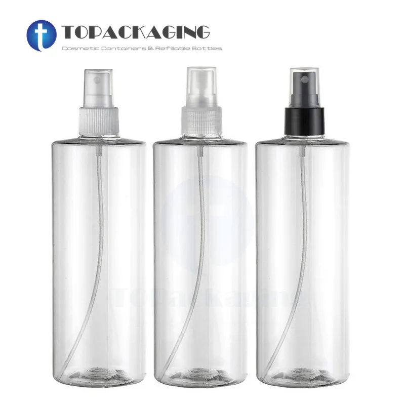 Фото 10 шт. * 500 мл бутылка-распылитель прозрачный пластиковый макияж упаковка для духов