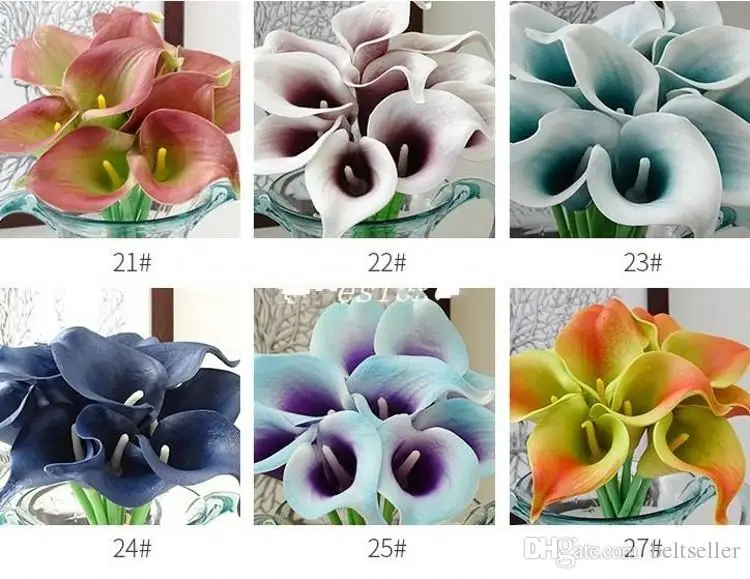 Sale by bulk 100pcs Real Touch Decorative Artificial Flowers Calla lily Bridal Bouquet Artificial Wedding Bouquet Party supply
Sale by bulk 100pcs Real Touch Decorative Artificial Flowers Calla lily Bridal Bouquet Artificial Wedding Bouquet Party supply