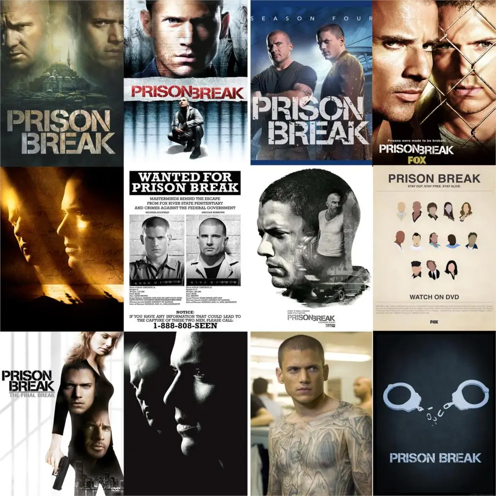 Prison Break Posters Movie Glossy Paper Prints Clear Image Home Decoration Livingroom Bedroom Bar free shipping
Prison Break Posters Movie Glossy Paper Prints Clear Image Home Decoration Livingroom Bedroom Bar free shipping