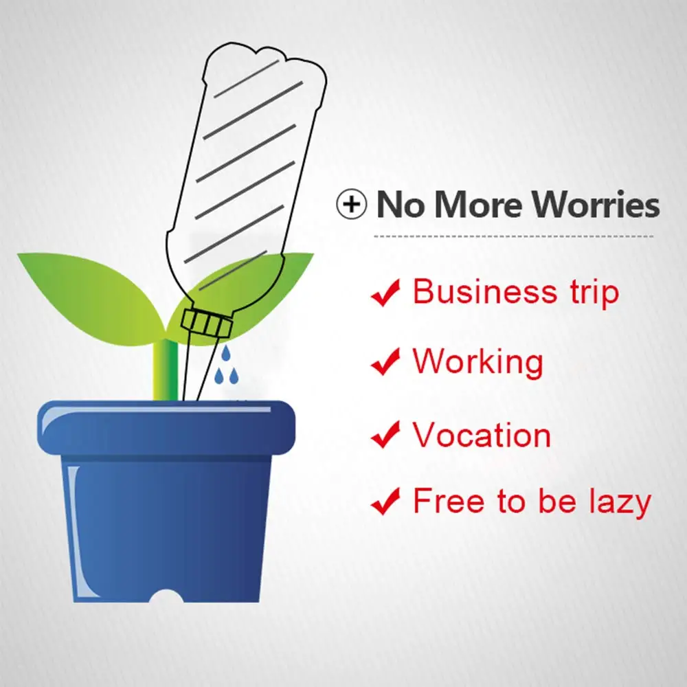 Auto Drip Irrigation System Automatic Plant Watering Spikes for Plants Automatic Self Watering Devices
Auto Drip Irrigation System Automatic Plant Watering Spikes for Plants Automatic Self Watering Devices
