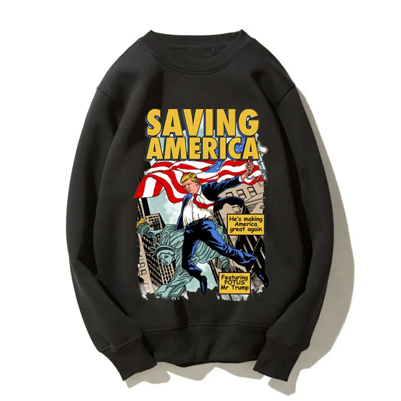 Drop shipping sweatshirts Saving America Hoodies cotton Fleece thickened comic sweatshirts wholesale funny men clothes hip hop
Drop shipping sweatshirts Saving America Hoodies cotton Fleece thickened comic sweatshirts wholesale funny men clothes hip hop