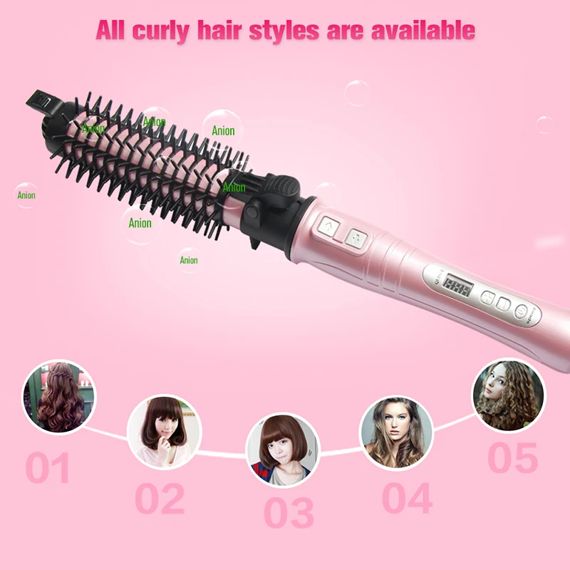 2 in1 Electric Professional Straight Hair Comb Curling Irons Dual-use LCD Display Hair Styler Comb Styling Tools 100-240V
2 in1 Electric Professional Straight Hair Comb Curling Irons Dual-use LCD Display Hair Styler Comb Styling Tools 100-240V