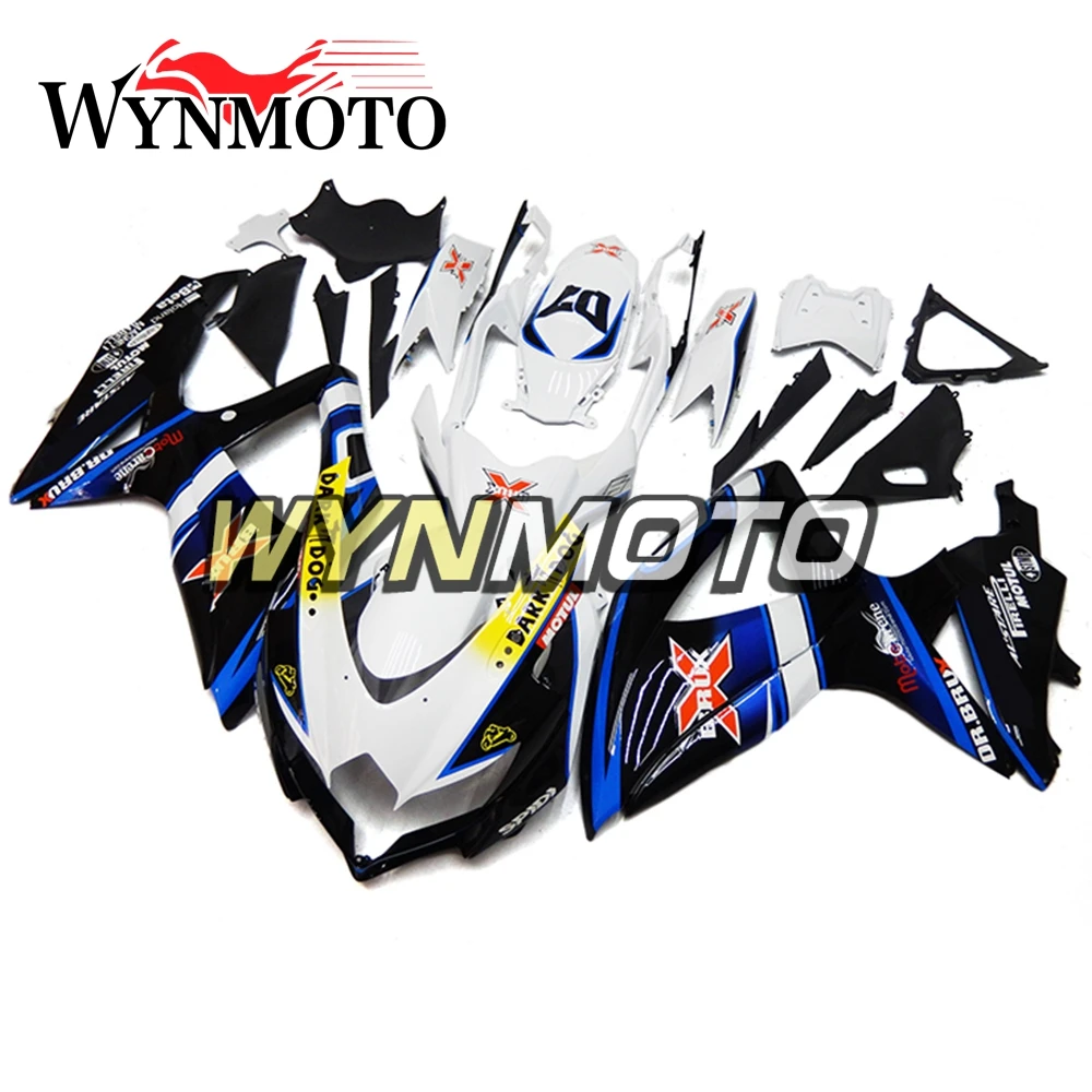 Black Blue White Complete Bodywork Kit For GSXR600 GSXR750 2008 2009 2010 08 09 10 K8 Fairing Kit
Black Blue White Complete Bodywork Kit For GSXR600 GSXR750 2008 2009 2010 08 09 10 K8 Fairing Kit
