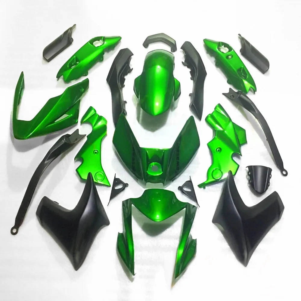 Комплект обтекателей для кузова комплект панелей Kawasaki ER6N ER 6N 2012 2015|Полные