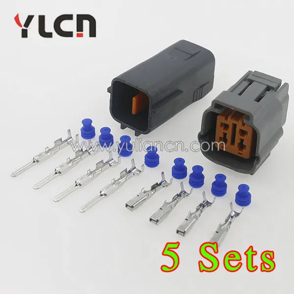 Free Shipping 5 Sets Sumitomo 6195-0018 6195-0015 Male Female 4 Way Automobile Connector 
Free Shipping 5 Sets Sumitomo 6195-0018 6195-0015 Male Female 4 Way Automobile Connector