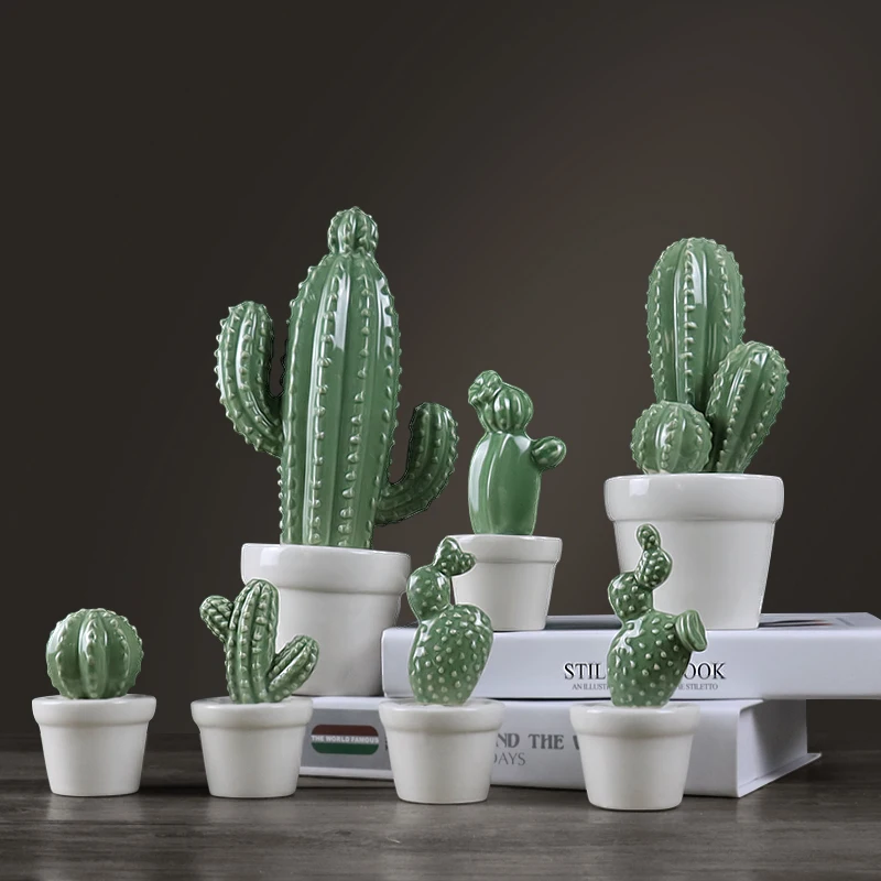 Porcelain Cactus Model Room Desktop Porcelain Desert Succulent Plant Ornament Decoration Art and Craft Embellishment Accessories
Porcelain Cactus Model Room Desktop Porcelain Desert Succulent Plant Ornament Decoration Art and Craft Embellishment Accessories