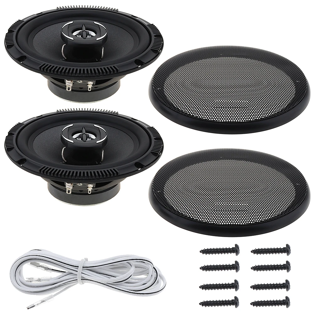 2pcs 6.5 Inch 80W Car HiFi Coaxial Speaker Vehicle Door Auto Audio Music Stereo Full Range Frequency Speakers for Car Vehicle
2pcs 6.5 Inch 80W Car HiFi Coaxial Speaker Vehicle Door Auto Audio Music Stereo Full Range Frequency Speakers for Car Vehicle