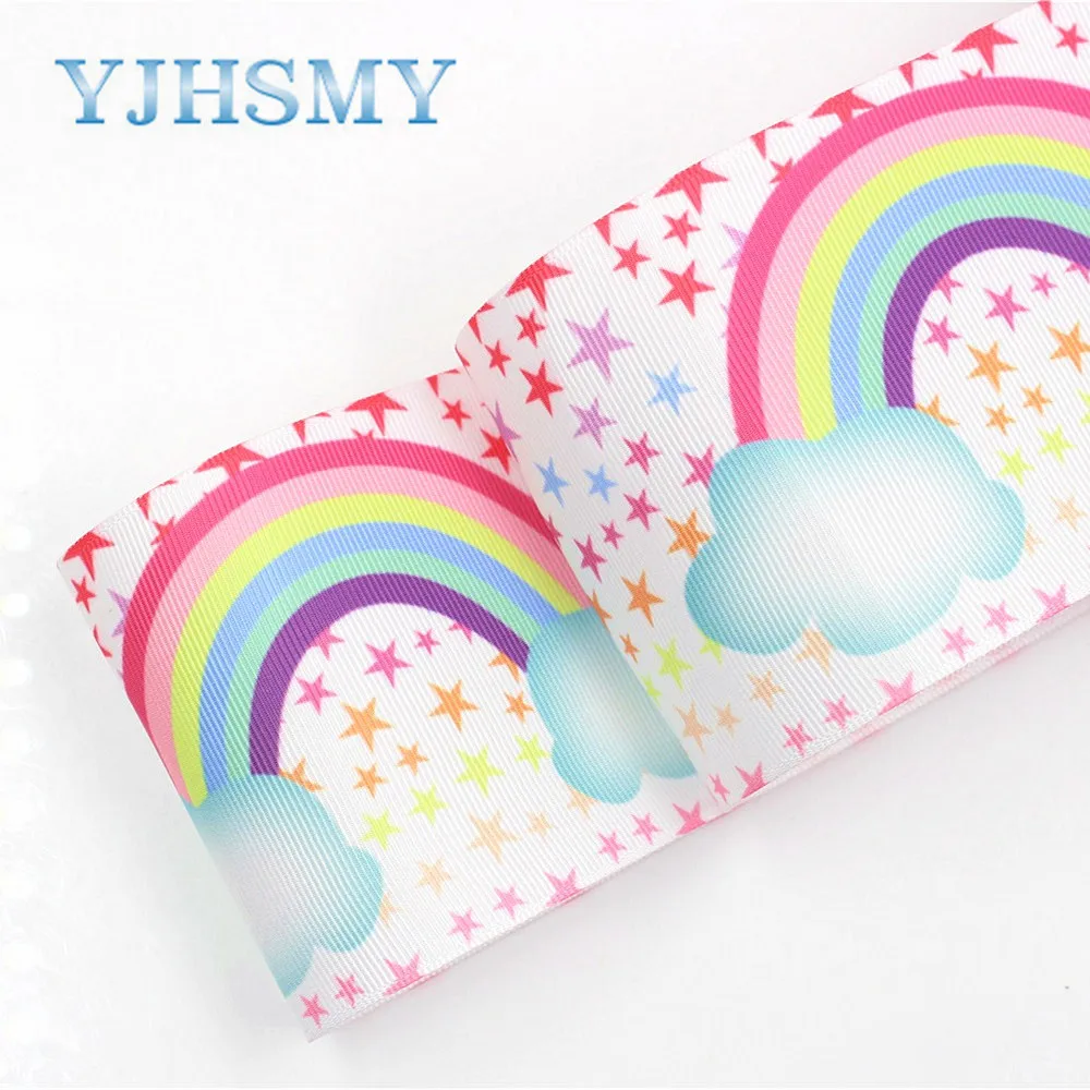 YJHSMY G-18829-1051,10 yards 75 mm Rainbow bridge Printed grosgrain ribbons,Clothing accessories,gift wrap,DIY handmade Material
YJHSMY G-18829-1051,10 yards 75 mm Rainbow bridge Printed grosgrain ribbons,Clothing accessories,gift wrap,DIY handmade Material
