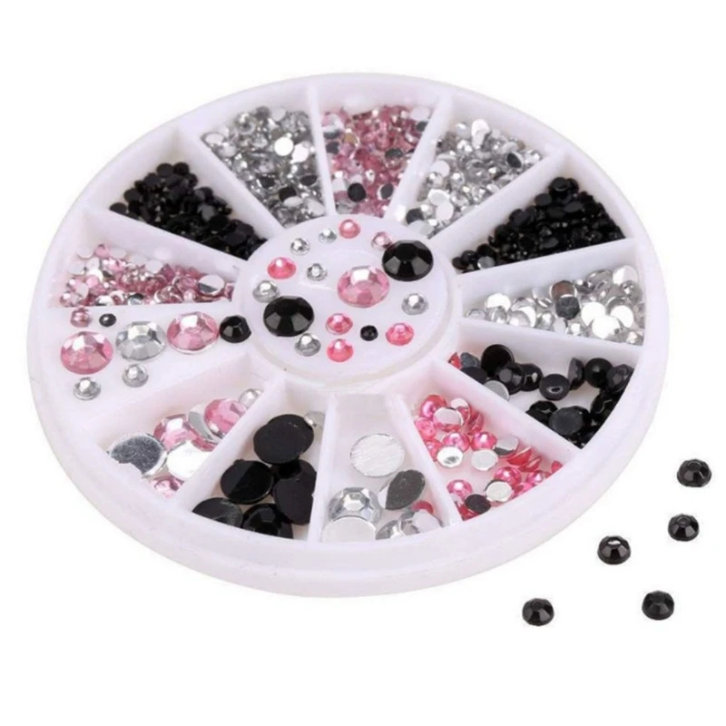 1 Wheel Beauty Mixed 3D Nail Art Glitters Acrylic Tips Decoration Manicure Nail Tool
1 Wheel Beauty Mixed 3D Nail Art Glitters Acrylic Tips Decoration Manicure Nail Tool
