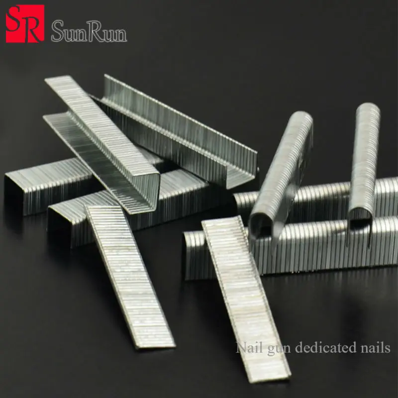 Professional peoducts 3000pcs Nail gun dedicated nails(8/10/12mm) alloy steel Electric Straight nail gun staples
Professional peoducts 3000pcs Nail gun dedicated nails(8/10/12mm) alloy steel Electric Straight nail gun staples