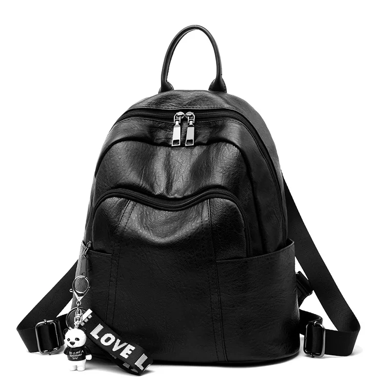 2017 г. брендовая Водонепроницаемая ноутбук рюкзак женские кожаные сумки для