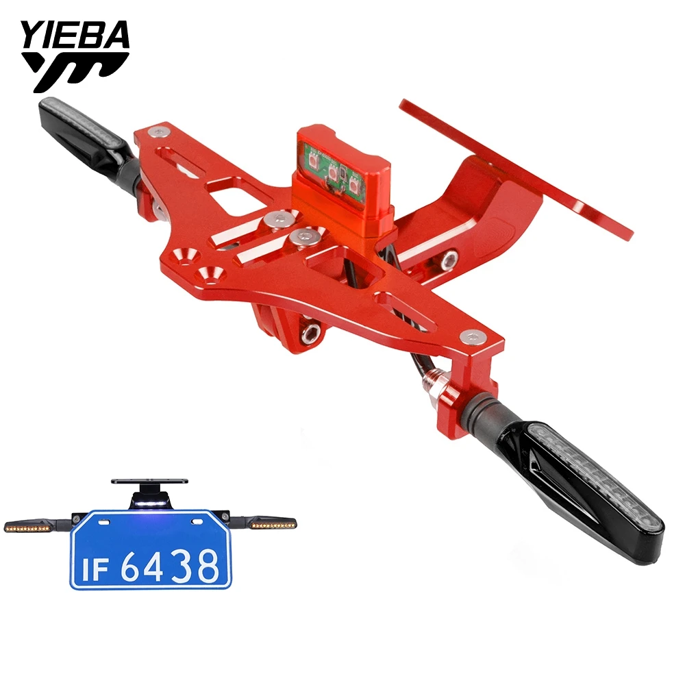 CNC Motorcycle License Plate Bracket Holder Universal FOR SUZUKI GSR750 GSX-S750 690 SMC SMC-R R
CNC Motorcycle License Plate Bracket Holder Universal FOR SUZUKI GSR750 GSX-S750 690 SMC SMC-R R