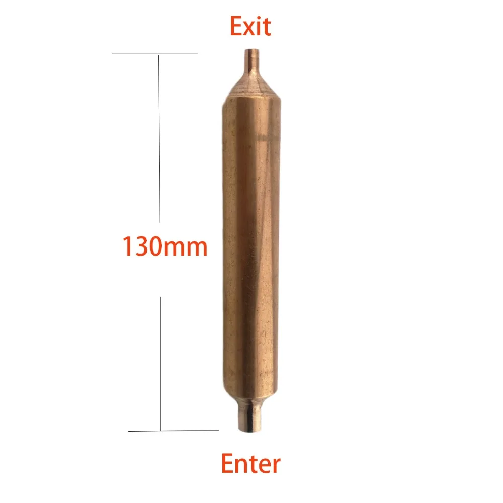 19*6 Refrigeration unit Freezer refrigerator Single head dry copper filter Refrigeration fittings
19*6 Refrigeration unit Freezer refrigerator Single head dry copper filter Refrigeration fittings