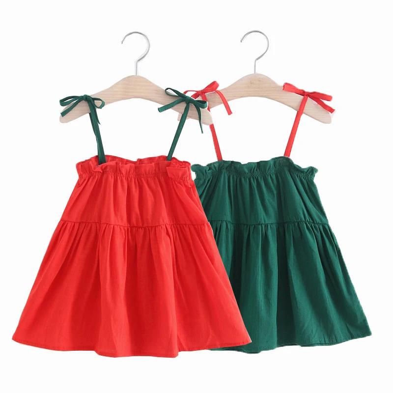 Baby Children Girl Princess Dress Summer New Solid Color Cotton Adjustable Camisole Girls Casual Cute Shoulderless Casual Dress
Baby Children Girl Princess Dress Summer New Solid Color Cotton Adjustable Camisole Girls Casual Cute Shoulderless Casual Dress
