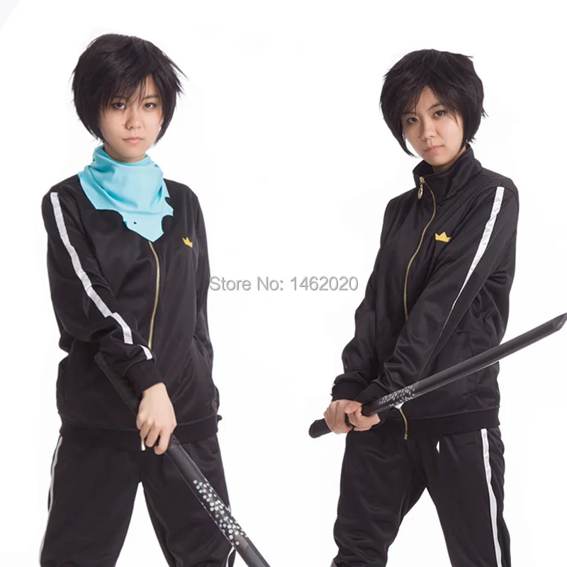 Костюм для косплея аниме Noragami Yato, куртка, черный повседневный спортивный костюм, Модный комплект одежды
Костюм для косплея аниме Noragami Yato, куртка, черный повседневный спортивный костюм, Модный комплект одежды