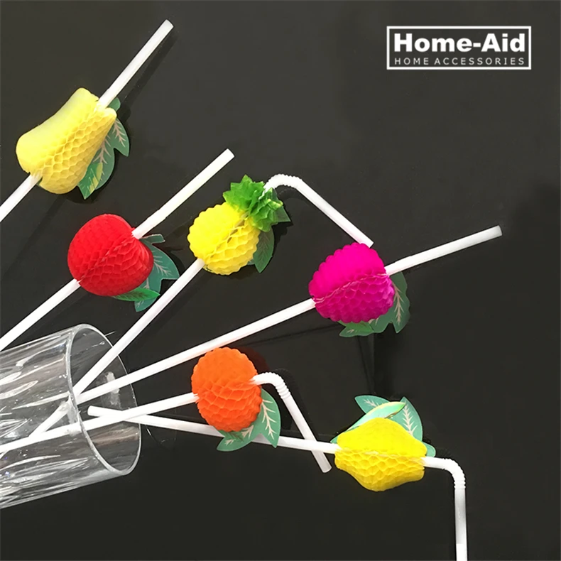 72PCS/Lot 3D Fruit Cocktail Paper Straws Umbrella Drinking Straws Party Bar Decoration holiday party supplies Color Assorted
72PCS/Lot 3D Fruit Cocktail Paper Straws Umbrella Drinking Straws Party Bar Decoration holiday party supplies Color Assorted