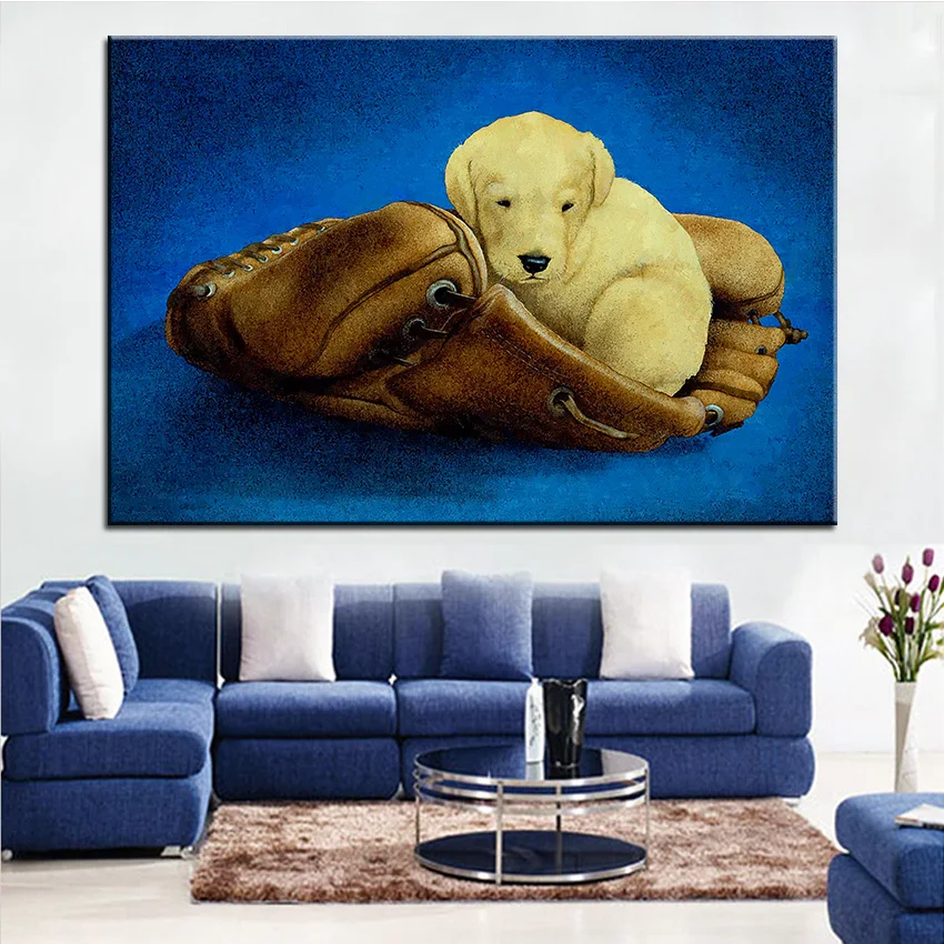 Large size Printing Oil Painting puppy glove Wall painting Wall Art Decoration Picture For Living Room painting No Frame
Large size Printing Oil Painting puppy glove Wall painting Wall Art Decoration Picture For Living Room painting No Frame