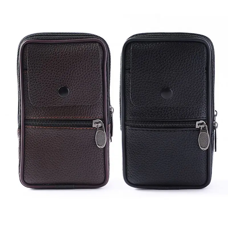 Outdoor Fashion Vertical PU Leather Men Waist Pack Portable Zip Coin Purse Phone Bag Fanny Pack Pocket Mini Belt Waist Bags
Outdoor Fashion Vertical PU Leather Men Waist Pack Portable Zip Coin Purse Phone Bag Fanny Pack Pocket Mini Belt Waist Bags