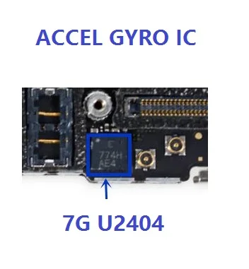 U2404 for iPhone 7 plus 7Plus Gyro Gyroscope Accelerometer ic chip ACCEL & GYRO MPU-6900, lot of 5 pcs
U2404 for iPhone 7 plus 7Plus Gyro Gyroscope Accelerometer ic chip ACCEL & GYRO MPU-6900, lot of 5 pcs