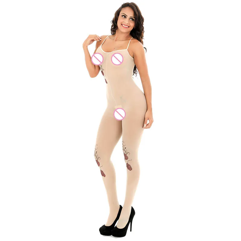 Sexy Women Bodystocking Rose Floral Bodysuit Fashion Mesh Stocking Erotic Lingerie Costume Perspective Body Suits
Sexy Women Bodystocking Rose Floral Bodysuit Fashion Mesh Stocking Erotic Lingerie Costume Perspective Body Suits