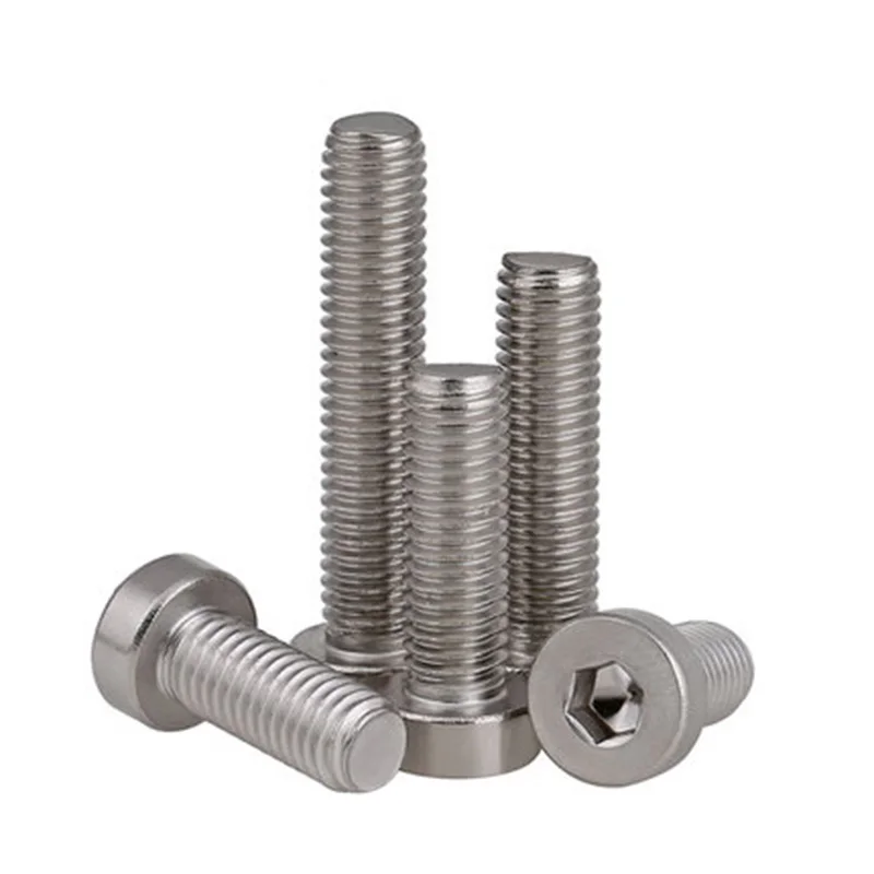 5pcs M6 304 stainless steel Thin heads socket cap head screws Short sides screw bolts 10mm-40mm Length
5pcs M6 304 stainless steel Thin heads socket cap head screws Short sides screw bolts 10mm-40mm Length