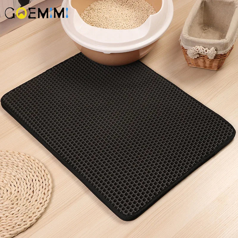 Waterproof Pet Cat Litter Mat Foldable EVA Double-Layer Cats Mat Bottom Non-slip Pet Litter Cat Mat Layer Pet Litter Catcher Mat
Waterproof Pet Cat Litter Mat Foldable EVA Double-Layer Cats Mat Bottom Non-slip Pet Litter Cat Mat Layer Pet Litter Catcher Mat