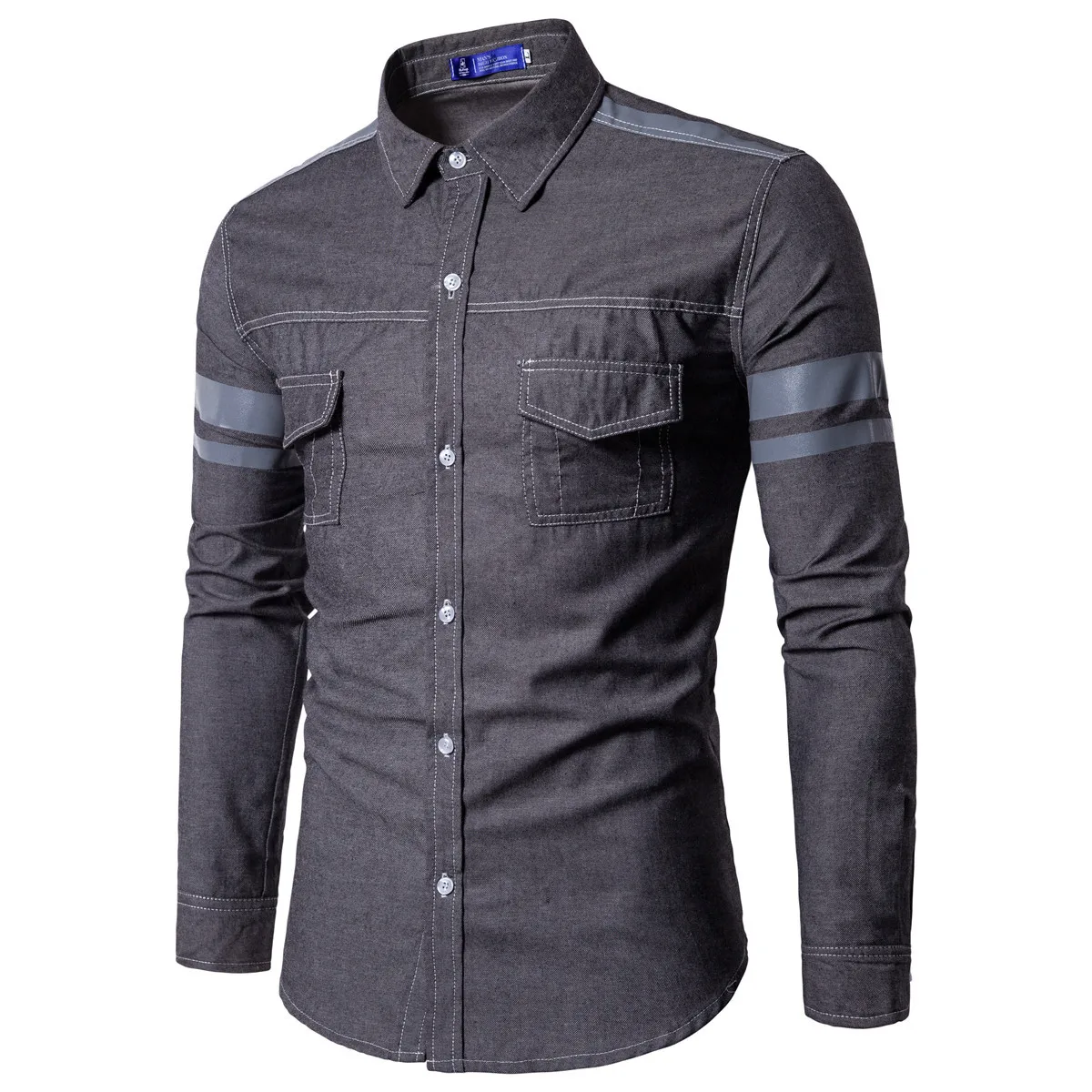 Nice New Fashion Men Cotton Long Sleeves Shirts Casual Blue Men Trend Wild Shirts For Male Spring Vogue M-2XL
Nice New Fashion Men Cotton Long Sleeves Shirts Casual Blue Men Trend Wild Shirts For Male Spring Vogue M-2XL