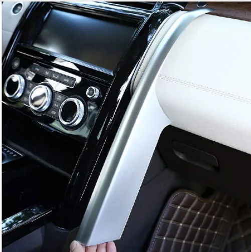 ABS Chrome Matte Center Console Decoration Strips Trim Accessories For Land Rover Discovery 5 LR5 2017 Car-styling 2pcs
ABS Chrome Matte Center Console Decoration Strips Trim Accessories For Land Rover Discovery 5 LR5 2017 Car-styling 2pcs