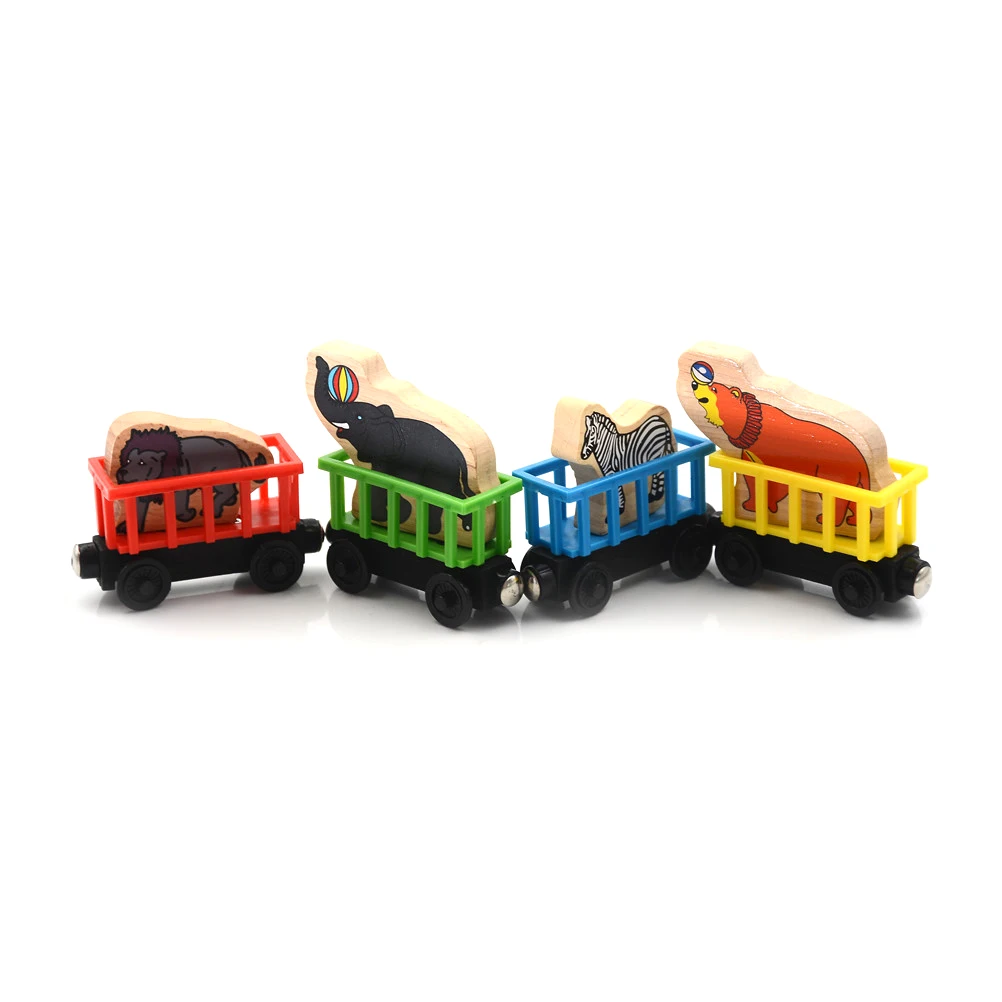 1Pcs high quality Wooden Trains Baby Animals Model Toy Magnetic Train Kids Christmas Toys Gifts
1Pcs high quality Wooden Trains Baby Animals Model Toy Magnetic Train Kids Christmas Toys Gifts