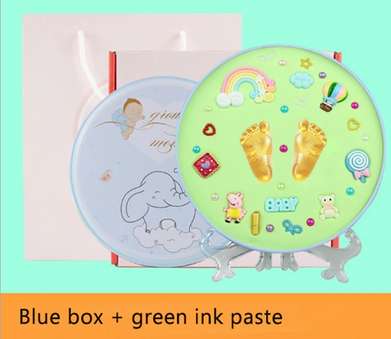Baby Print Hand Foot Ink Mud Hand Footprint Hand Foot Hand Ink Clay Souvenir Baby Newborn 100 Days Baby Growth Memorial Gift
Baby Print Hand Foot Ink Mud Hand Footprint Hand Foot Hand Ink Clay Souvenir Baby Newborn 100 Days Baby Growth Memorial Gift