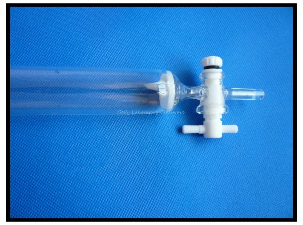 250ml Lab Glass Chromatography Column, ID 30mm, Column Length:300mm, with PTFE Stopcock
250ml Lab Glass Chromatography Column, ID 30mm, Column Length:300mm, with PTFE Stopcock