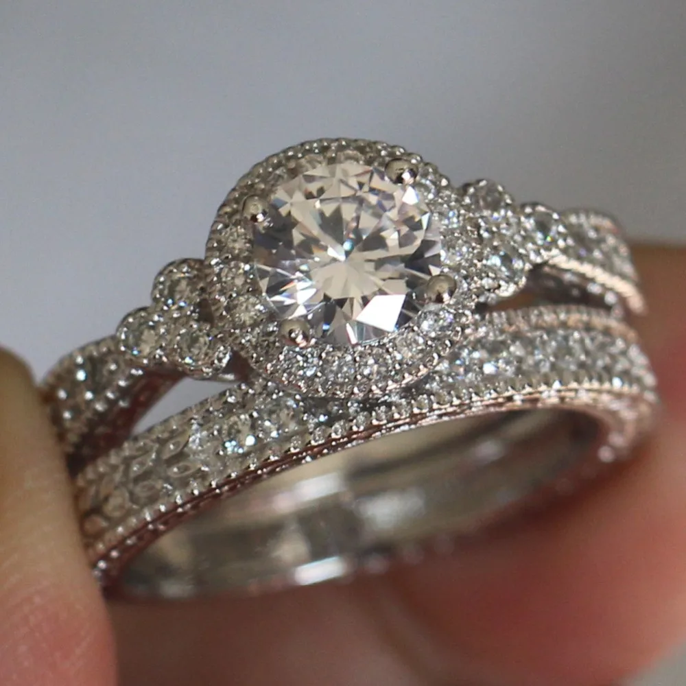 Size 5-11 Vintage Jewelry Hot 925 Sterling SilverAAA CZ Simulated stones Wedding Women Bridal Ring Set For Lover Christmas Gift
Size 5-11 Vintage Jewelry Hot 925 Sterling SilverAAA CZ Simulated stones Wedding Women Bridal Ring Set For Lover Christmas Gift