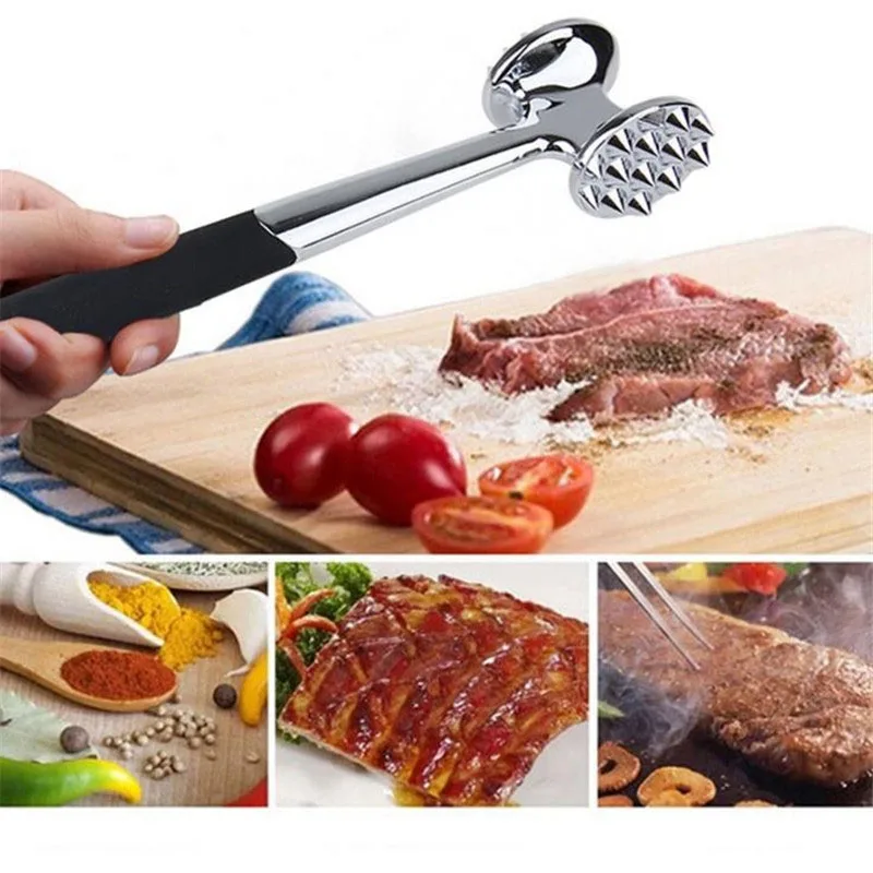 FEIGO 1 Pcs Stainless Steel Loose Tenderizers Meat Hammer Two Sides Pounders Knock-sided For Steak Tenderizer Kitchen Tools F586
FEIGO 1 Pcs Stainless Steel Loose Tenderizers Meat Hammer Two Sides Pounders Knock-sided For Steak Tenderizer Kitchen Tools F586