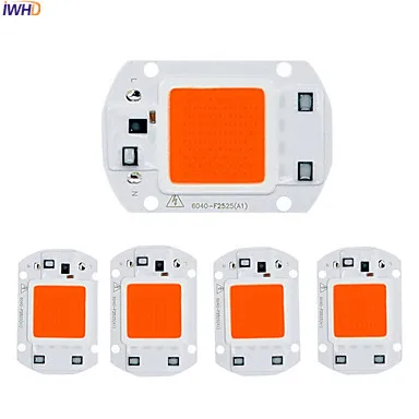 IWHD Portable 20W 30W 50W AC220V LED Grow Chip with Full Spectrum 380nm-840nm for Indoor LED Grow Light
IWHD Portable 20W 30W 50W AC220V LED Grow Chip with Full Spectrum 380nm-840nm for Indoor LED Grow Light