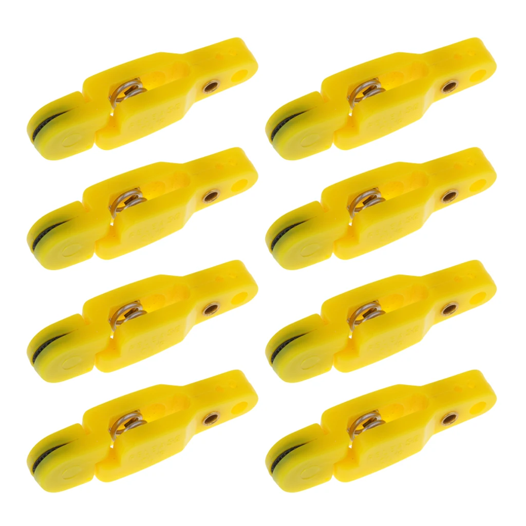MagiDeal 4~10pcs Snap Release Clips for Weight Planer Board Kite Trolling for all Offshore Fishing Applications Downrigger Gear
MagiDeal 4~10pcs Snap Release Clips for Weight Planer Board Kite Trolling for all Offshore Fishing Applications Downrigger Gear