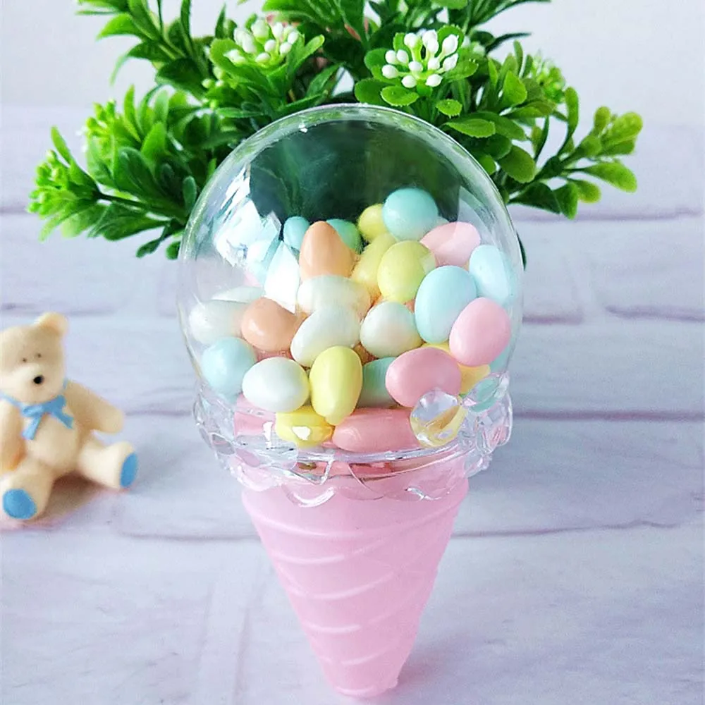 6PCS Creative Ice Cream Shape Plastic Candy Box Cute Birthday Party Weedding Supplies Shower Personality Gift Chocolate Boxs
6PCS Creative Ice Cream Shape Plastic Candy Box Cute Birthday Party Weedding Supplies Shower Personality Gift Chocolate Boxs