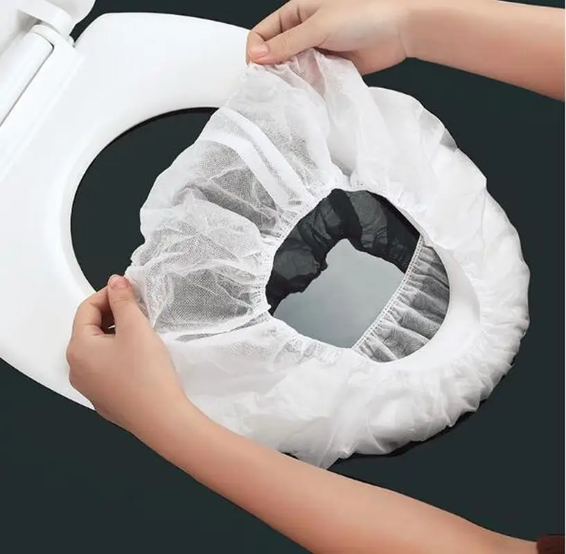 12Pcs Travel Toilet Cover Disposable Toilet Seat Cover Toilet Mat Toilet Paper Pad Wc Mat Camping Bathroom Accessiories wc cover
12Pcs Travel Toilet Cover Disposable Toilet Seat Cover Toilet Mat Toilet Paper Pad Wc Mat Camping Bathroom Accessiories wc cover