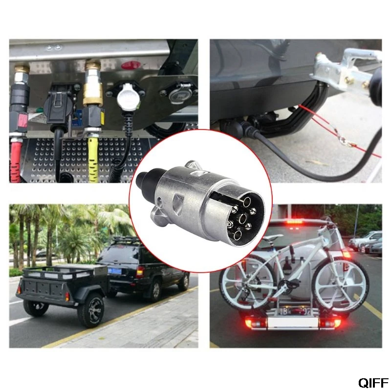 Wholesale Durable 7 Pin Aluminium Alloy Plug Trailer Truck Towing Electrics 12V Connector EU Plug May06
Wholesale Durable 7 Pin Aluminium Alloy Plug Trailer Truck Towing Electrics 12V Connector EU Plug May06